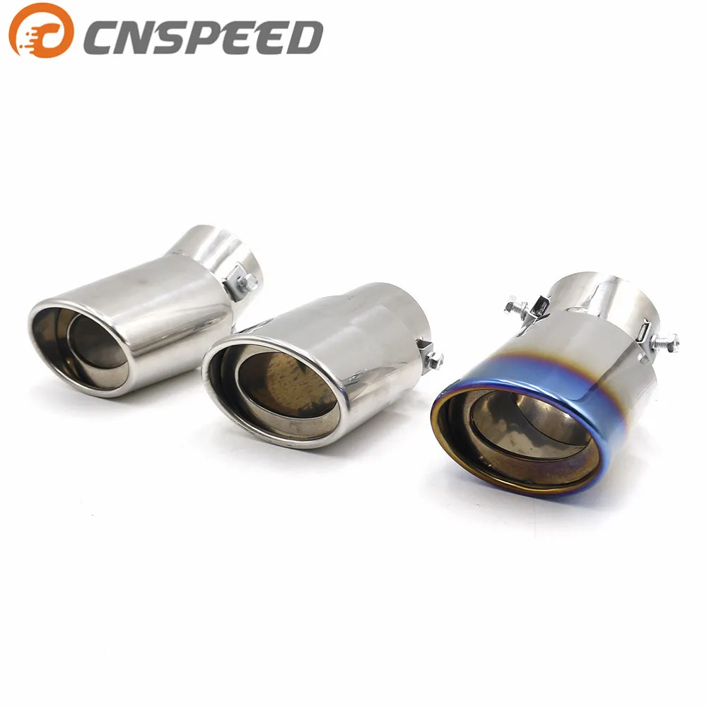 Глушитель выхлопной трубы CNSPEED выхлопная труба локоть/прямая Модифицированная
