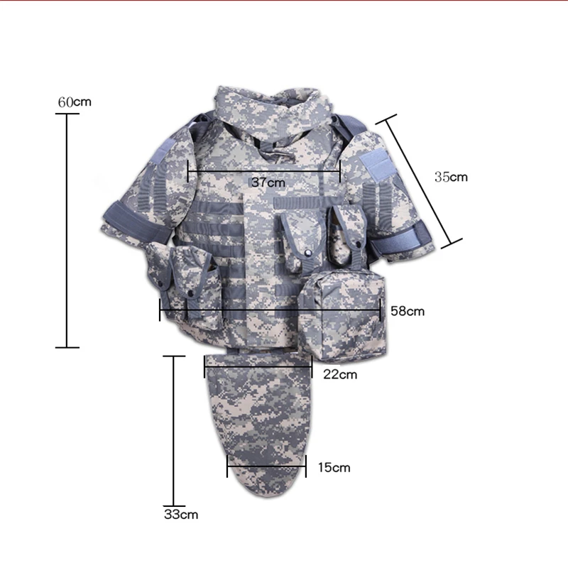 Уличный водонепроницаемый военный жилет CS боевой камуфляж комплексная защита