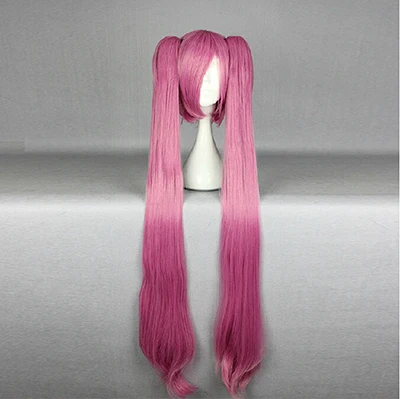 Hair Акаме Ga Kill Косплей ночной рейд Шахта розовое платье Косплей Костюм розовые волосы костюмы на Хэллоуин для женщин вечернее платье на заказ - Цвет: Hair