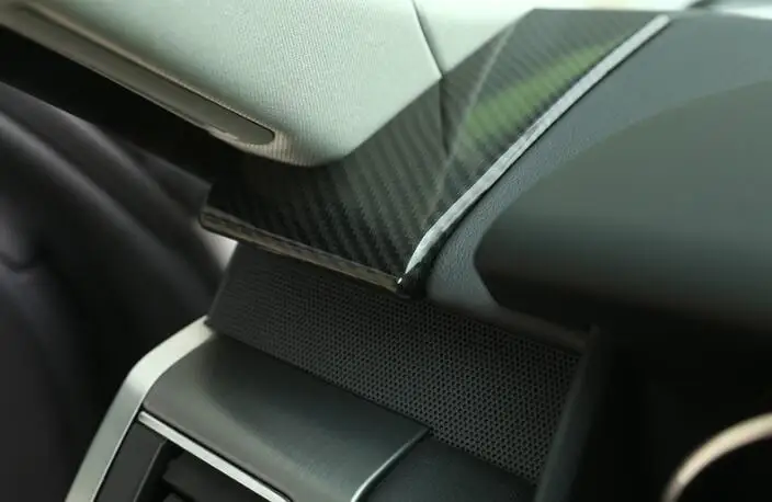 Приборная панель из углеродного волокна Боковая Отделка обшивка украшение