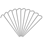 6 шт.10 шт. из титана для палатки Pegs из титана для палатки Nails Outdoor кемпинг палатка Женская