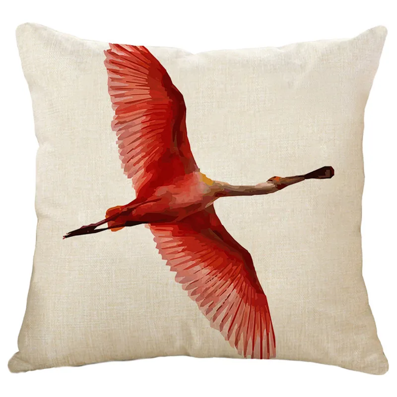 wholesale wedding gift cushion cover Spanish passion creative flamingo couple party pillow car home decorative case | Дом и сад