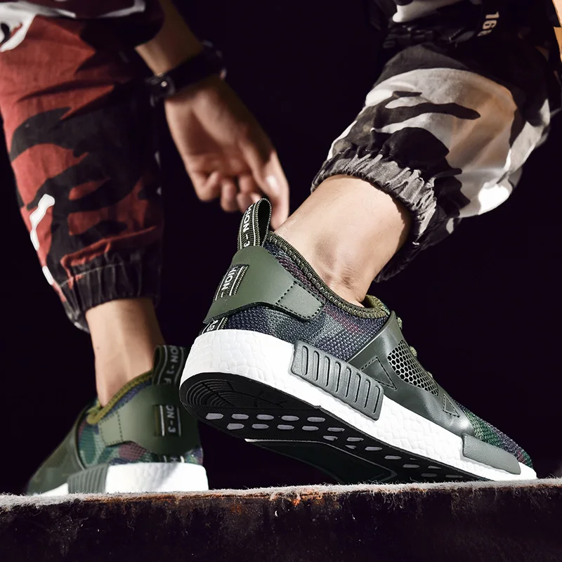 2019 Men Casual Running Shoes Spring Camouflage Sneaker Fashion Sports Breathable Mens Trainers Big Size | Обувь
