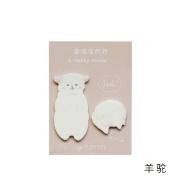 A4 1 шт. kawaii круглые животные серии Еженедельный план Липкие заметки сообщение Блокнот корейский канцелярские принадлежности Школьные принадлежности планировщик наклейки - Цвет: A4