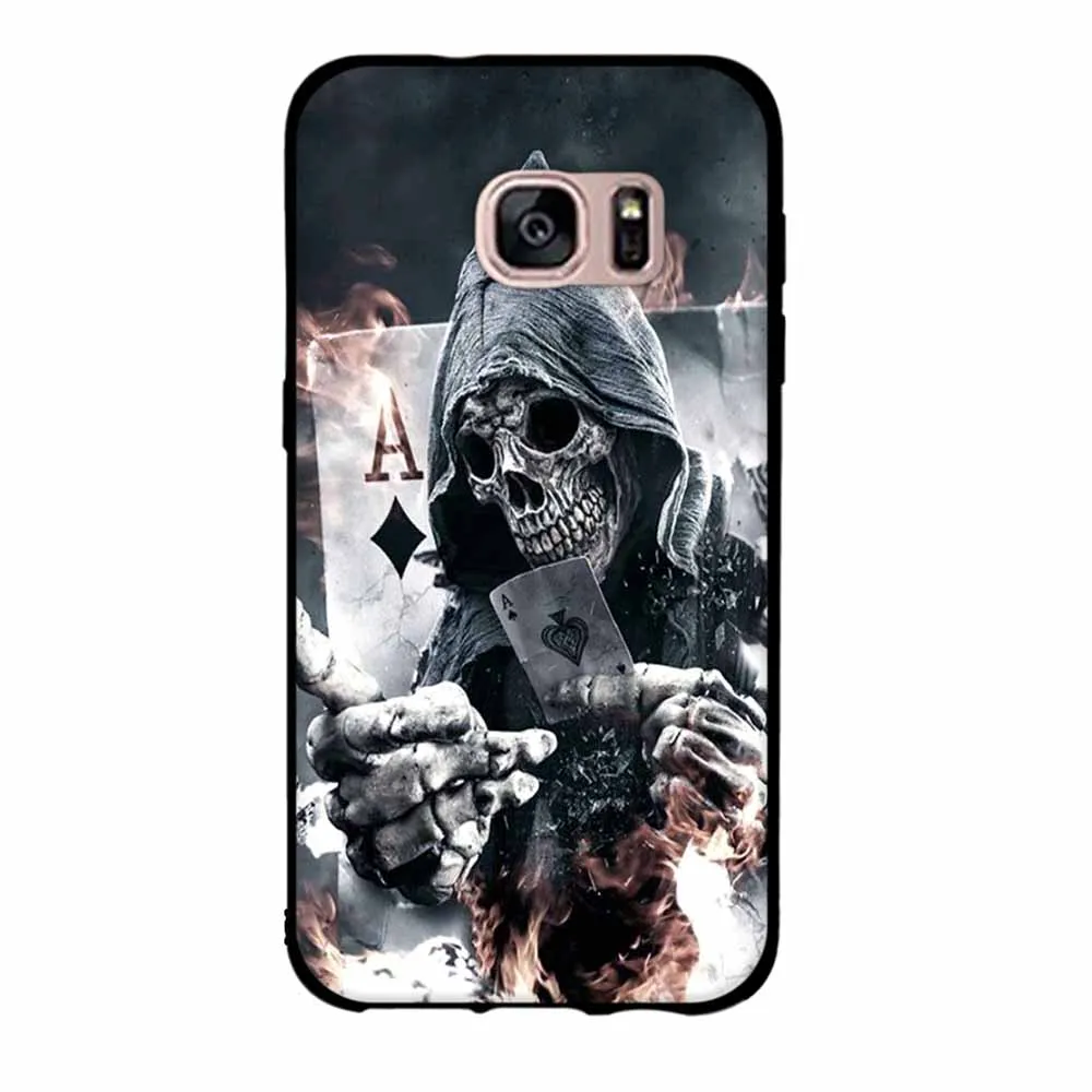 3D рельефный чехол для samsung Galaxy S7 G930 G930F G930W8 Мягкий ТПУ силиконовый Fundas | Мобильные