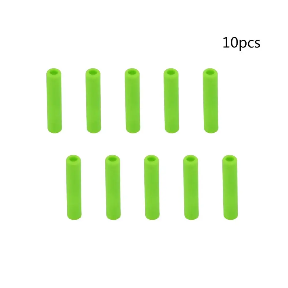 AIHOME 10 шт./компл. 5 цветов соломенный силиконовый рукав металлическая соломинка