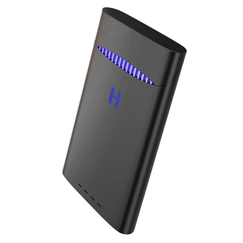 Черный Latest Universal Compatible Charger For JUUL Electronic Cigarette 1500mAh 8 Times Charging For Your JUUL Each Time - Цвет: Черный
