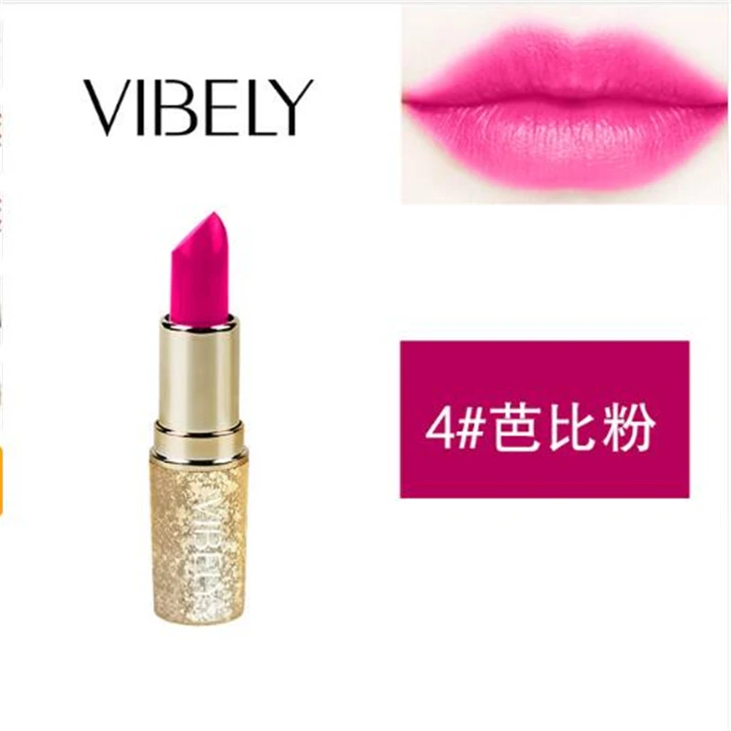 60 шт. 2018 Vibely последним пуля помада розовый цвет Lip Stick увлажняющий бальзам для губ