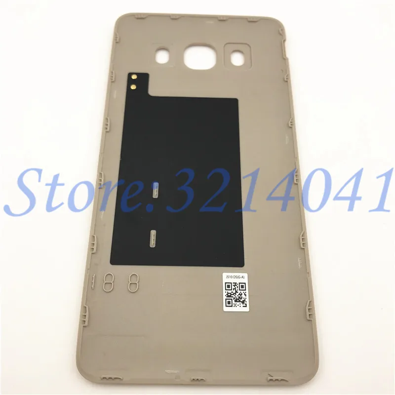 5 2 дюймов для Samsung Galaxy J5 2016 версия J510 J510F Корпус задняя крышка батарейный отсек Fundas