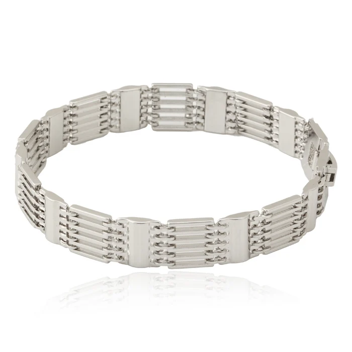 U7 Широкие Браслеты Ювелирные Изделия Новый Позолоченный Коренастый