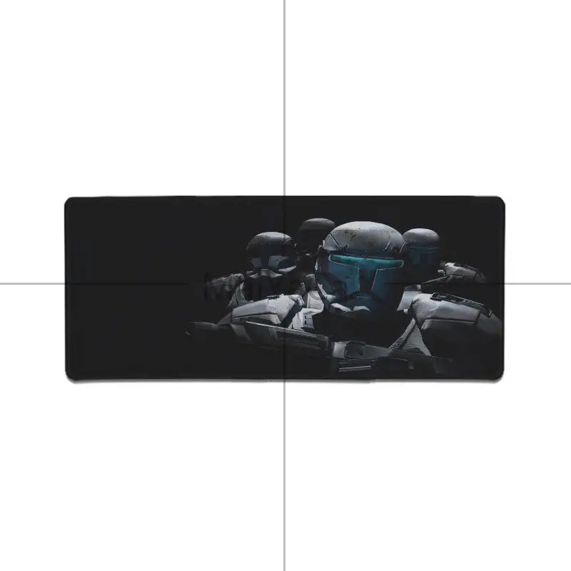 MaiYaCa Star Wars: Republic commando большой Мышь pad PC компьютерный коврик игровой Мышь коврик для мыши коврик точность блокировки tappetino Мышь - Цвет: Lock Edge 30x80cm