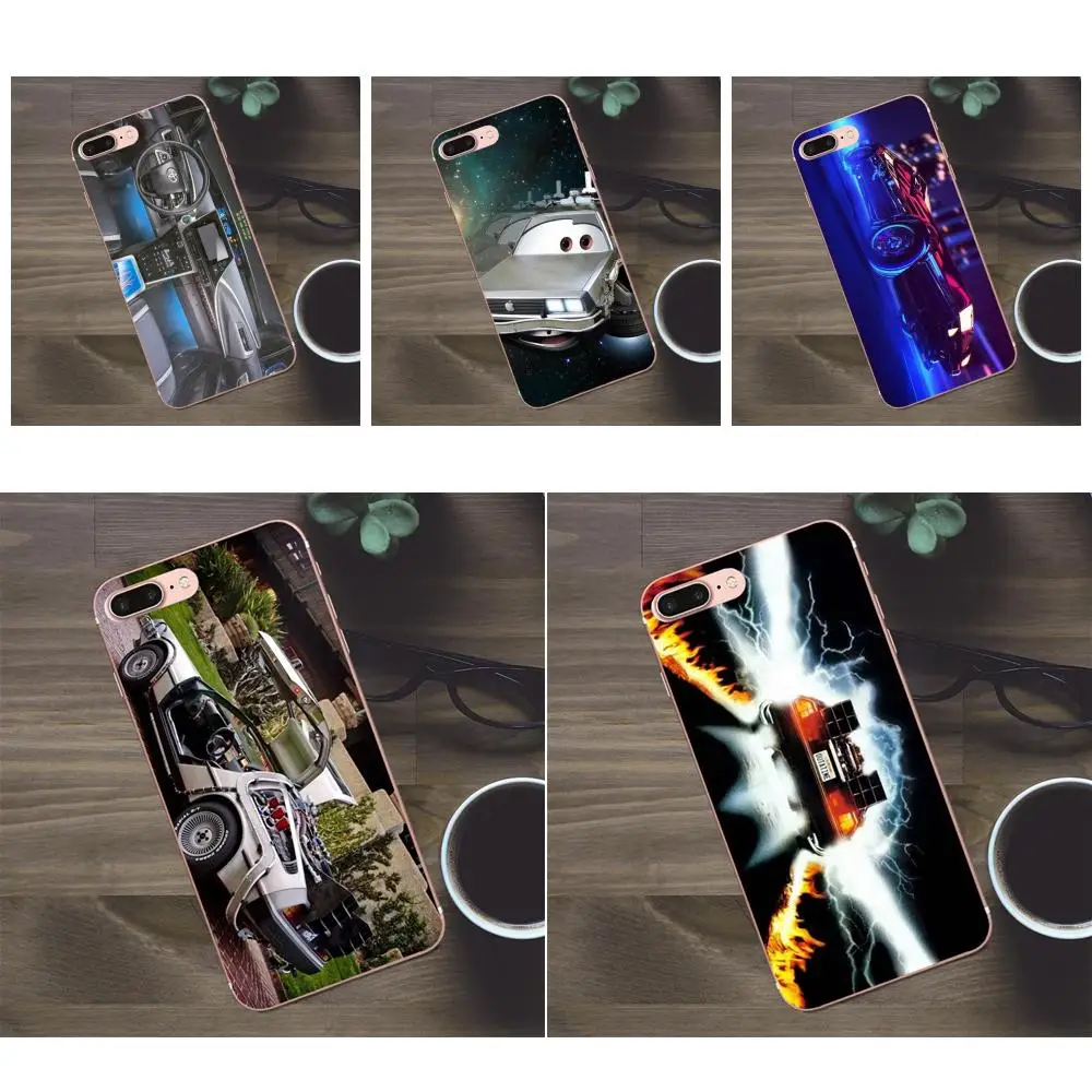 Bixedx Delorean Car Back To The Future Retro для Apple iPhone 4 4S 5 5C SE 6 6S 7 8 Plus X Galaxy A3 A5 J1 J2 J3 J5 J7 2017 | Мобильные