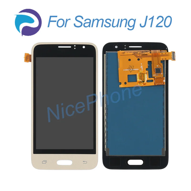 Для samsung J1 2016 J120 ЖК экран сенсорный дигитайзер сборка Замена для lcd|Экраны
