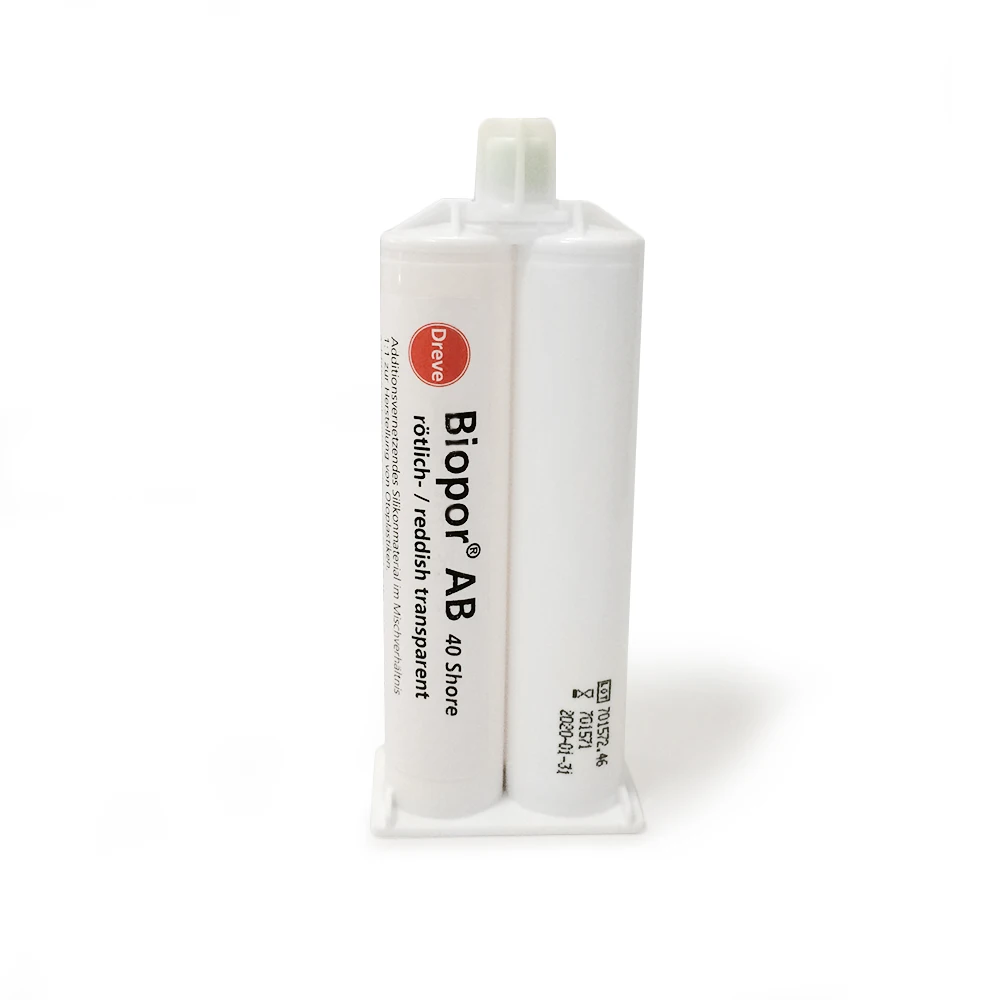 Dreve Biopor AB 40/25 Shore силиконовый мягкий материал для ушей изготовления