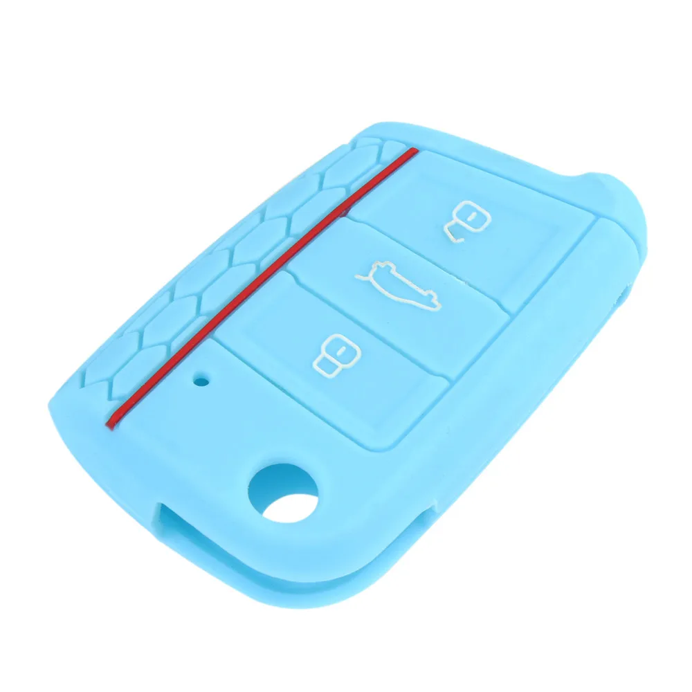 

Silicone Universal Car Key Case Cover Key Portect Case Bag Car Accessories