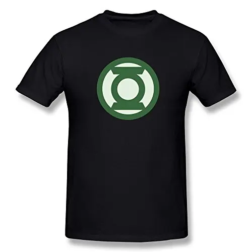 New 2017 Fashion Mens T-Shirts Men's Tshirt Sheldon Cooper Green Lantern ForestGreen Cotton Men Classical | Мужская одежда