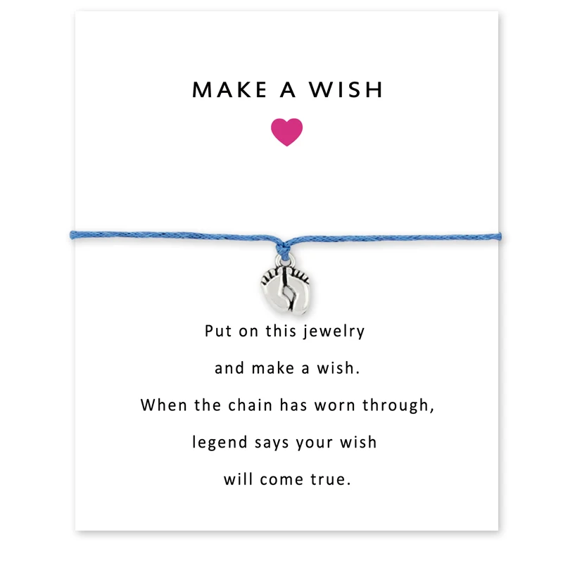 Серебряные детские браслеты регулируемые для женщин и мужчин подарок с