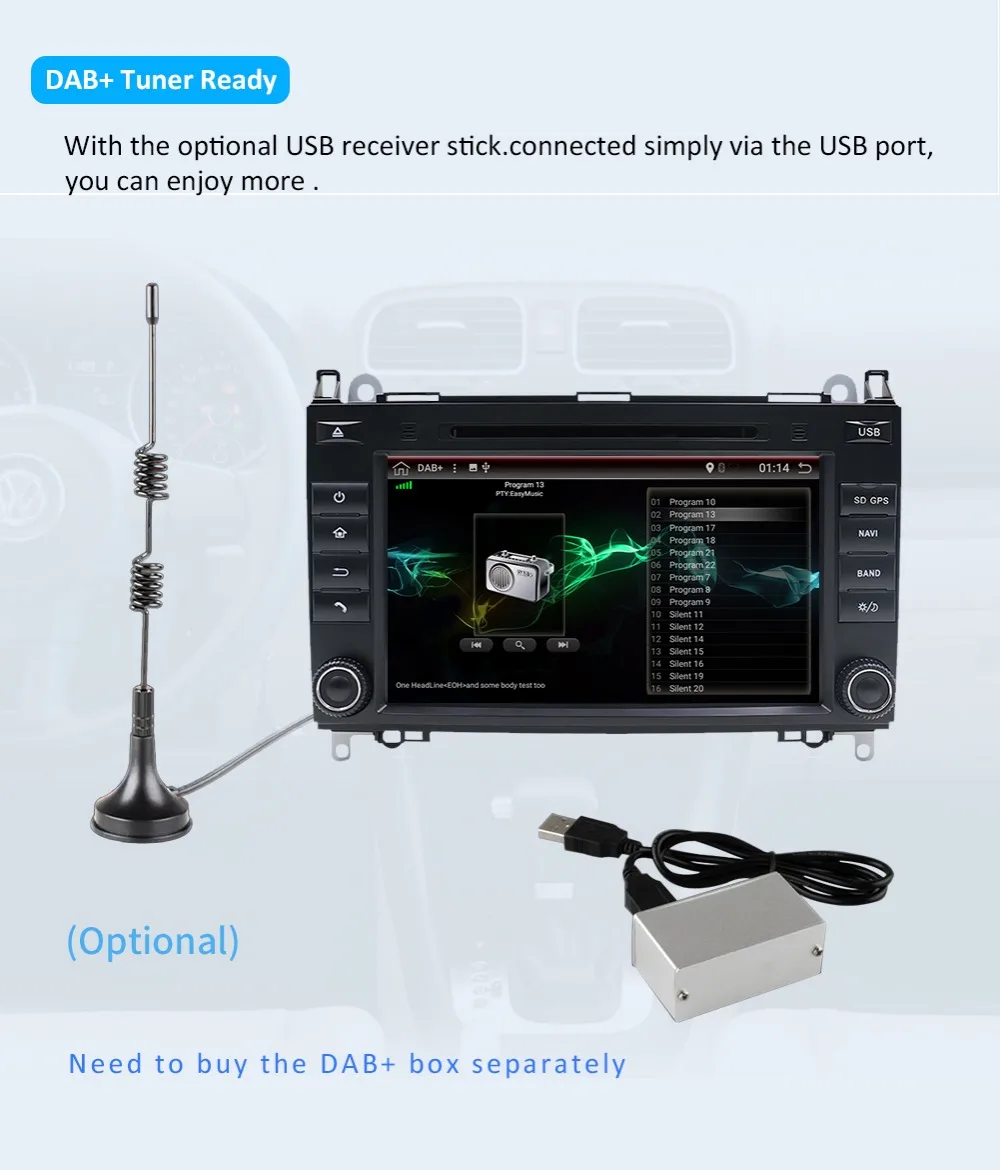 2DIN android 9,0 автомобильный dvd-плеер для Mercedes Benz Sprinter B200 W209 W169 W169 b-класс W245 B170 Vito W639 gps Мультимедиа Стерео