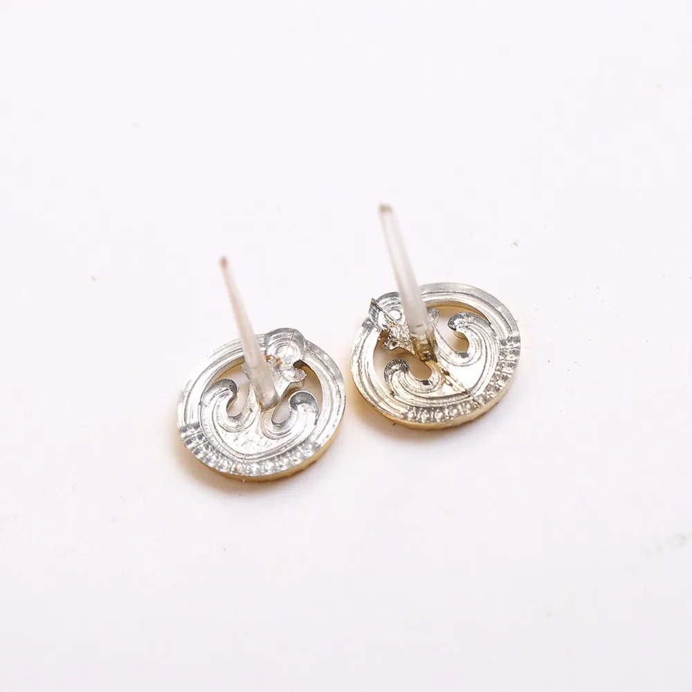 Новый набор из 6 элементов 3 цвета якорь серьги для мужчин и женщин ювелирные