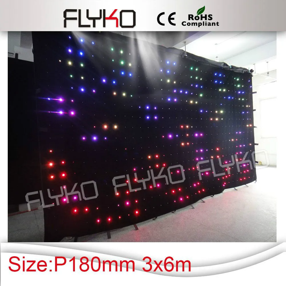 2016 новые изобретения в Китае гибкие светодиодные видео занавес дисплей экран |