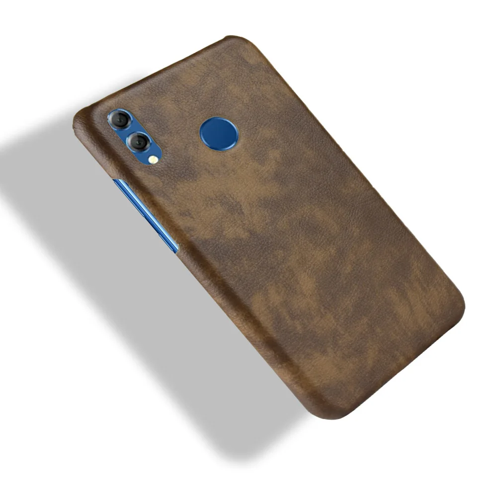 Luxury Business Litchi Skin Vintage Leather Case for Huawei Honor 8X MAX Cover Back Shell On Phone Cases |