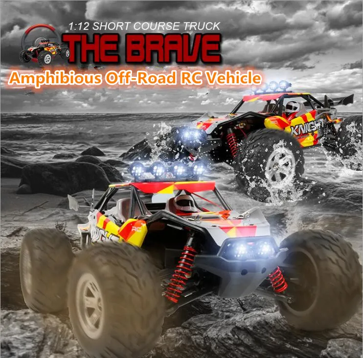 Новый FY11 1/12 38 см 2 4G 4WD 40 км/ч 15 18 мин высокоскоростной Радиоуправляемый амфибиус