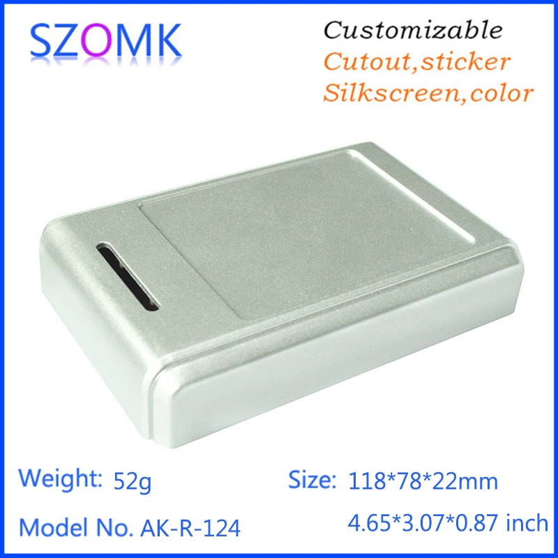 

10 шт., настенный Пластиковый корпус для печатной платы szomk, 118*78*22 мм