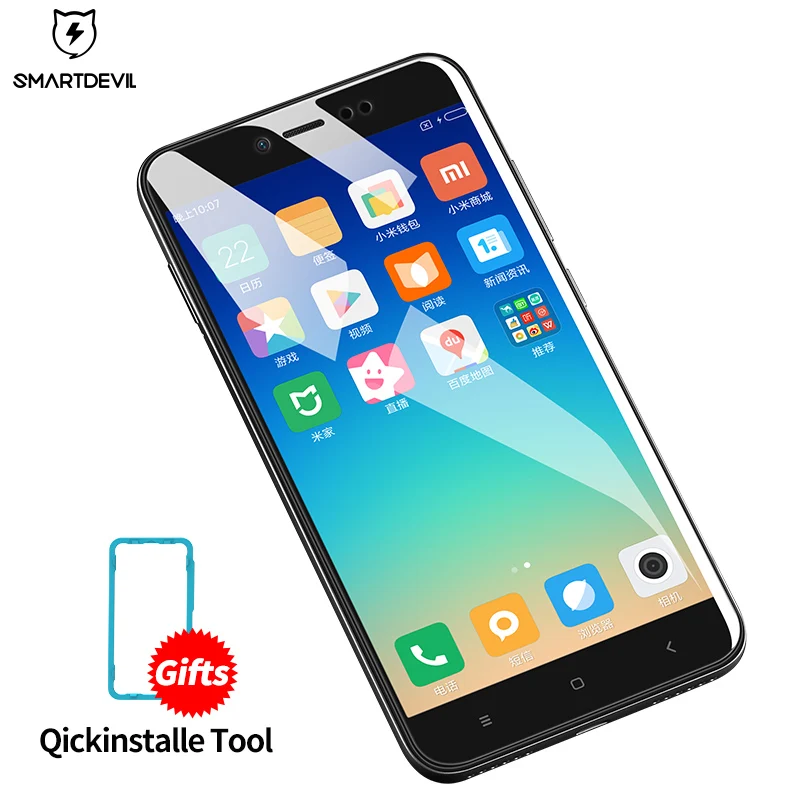 SmartDevil Экран протектор для Xiaomi 5S 6 6X8 8SE 9 9SE мобильный телефон закаленное Стекло 2.5D
