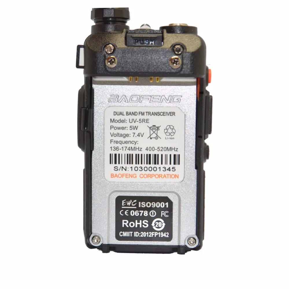 Baofeng UV-5RE Двухдиапазонные рации Cb Ham радио UHF 400-470 и VHF 136-174MHz удобный охотничий