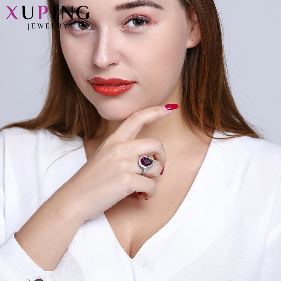 Xuping модные высококачественные кристаллы от Swarovski новое поступление, горячая распродажа, кольцо для женщин, свадебные украшения, подарок S177-XR1106