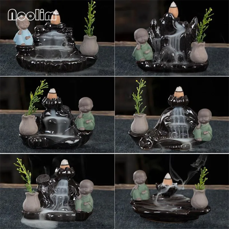 Подставка для благовоний с изображением маленького монаха | Дом и сад