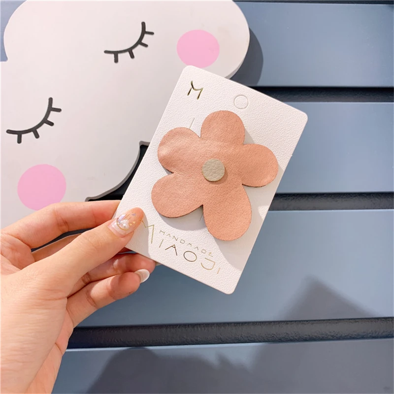 Модная детская заколка для волос с большим цветком девочек женские заколки из