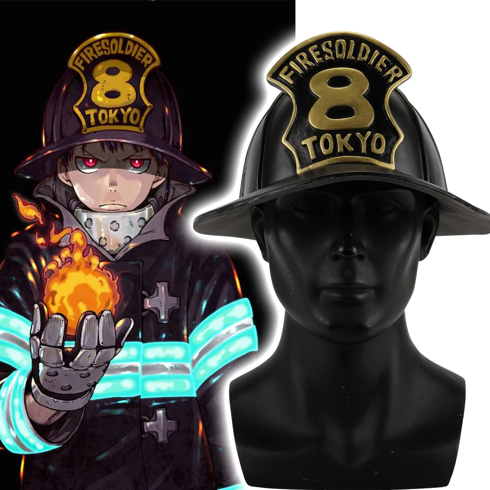 

2019 аниме Enn No Shouboutai Fire Force шапки-шлемы шапки Косплей fisaldier 8 шлем хэллоуивечерние