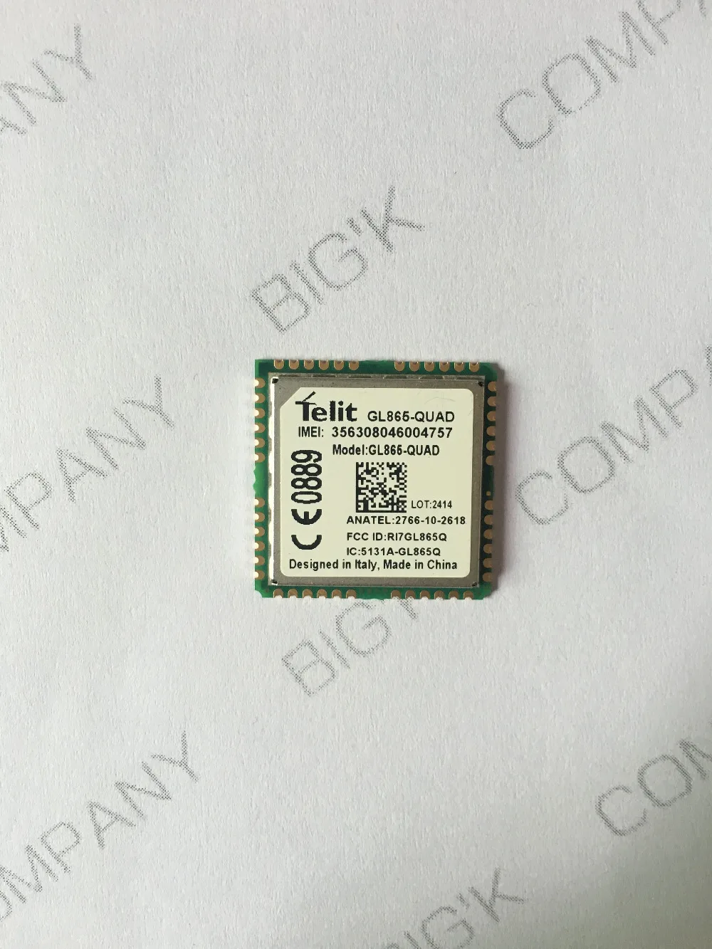 JINYUSHI для Telit GL865-QUAD GL865 2G 100% новый и оригинальный подлинный дистрибьютор GSM GPRS