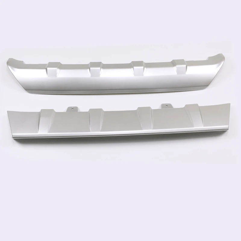 

Car Styling 2PCS ABS Front & Rear Bumper Skid Protector Guard Plate Trim for VOLVO XC60 2018 2019 2020 (Not fit for Sport Model)