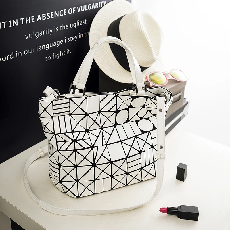 Новая сумка Lasen горячая Распродажа Сумка BAO складная Геометрическая упаковка