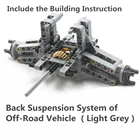 Конструктор MOC, 78 деталей, система задней подвески для внедорожников, совместим с lego, игрушки для мальчиков