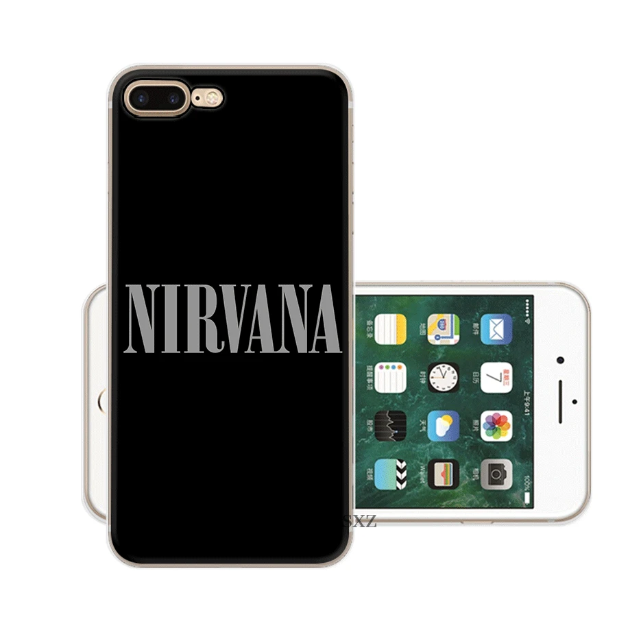Чехол для мобильного телефона iPhone 11 Pro XR X XS Max 6 6S 7 8 Plus 5 5S SE чехол Курт Кобейн защита