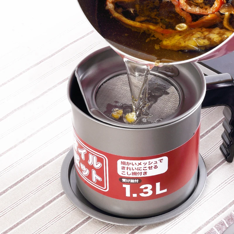 Justcook 1 3/1.6л масляный горшок креативный контейнер для масла герметичный фильтр
