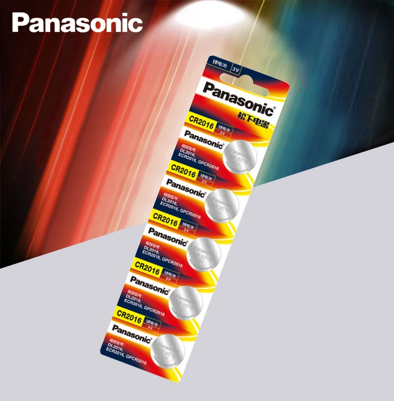 Panasonic Высокое качество литиевая батарея 30 шт./лот 3 в cr2016 кнопка батареи часы монета батареи cr DL2016 ECR2016