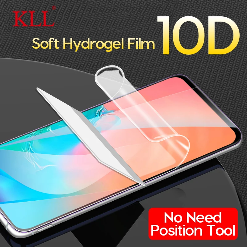 Гидрогелевая пленка 10D с полным покрытием для Samsung S10e S10 S9 S8 Plus S7 Edge Защита экрана