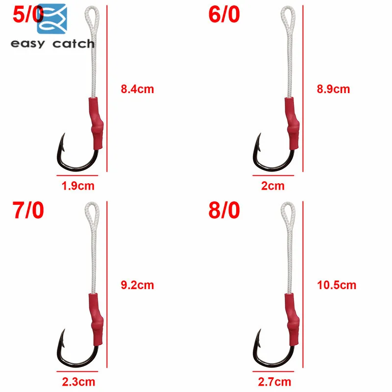 20 шт. рыболовные крючки с леской из полиэтилена|fishing hook|jig assistfishing fish hook |