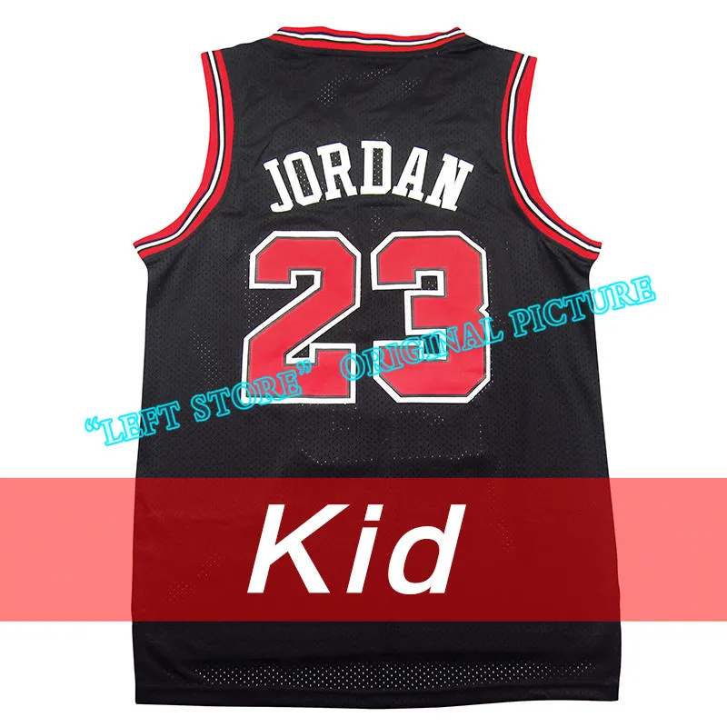 Молодежный #23 Jordan баскетбол джерси Дешевые молодежи Сетки 23 Майкл трикотажные