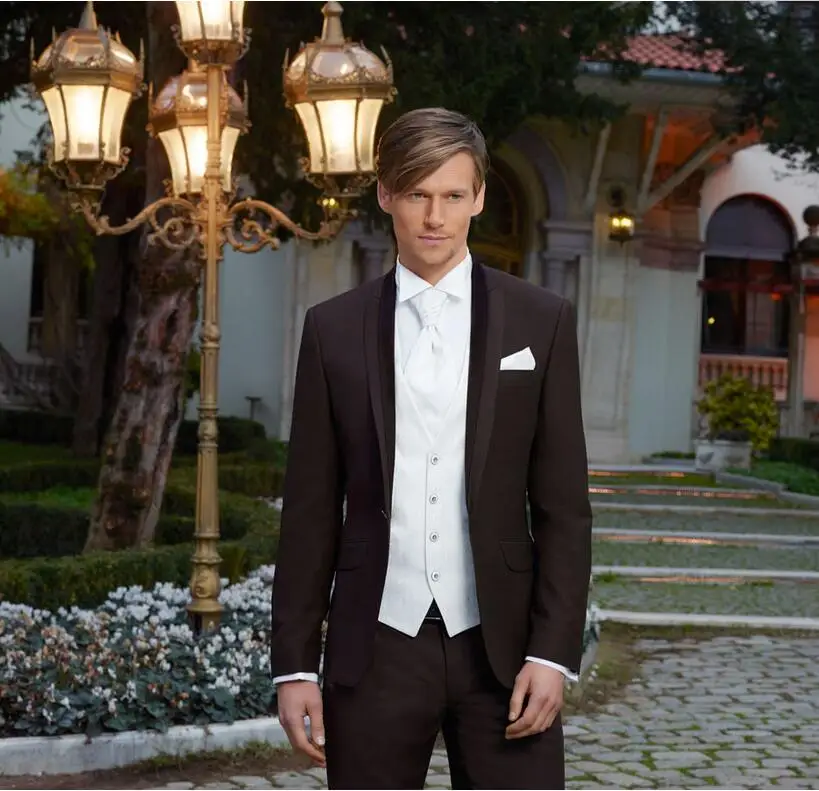 Костюм для мужчин из 3 предметов коричневый классический блейзер|latest coat pant designs|3