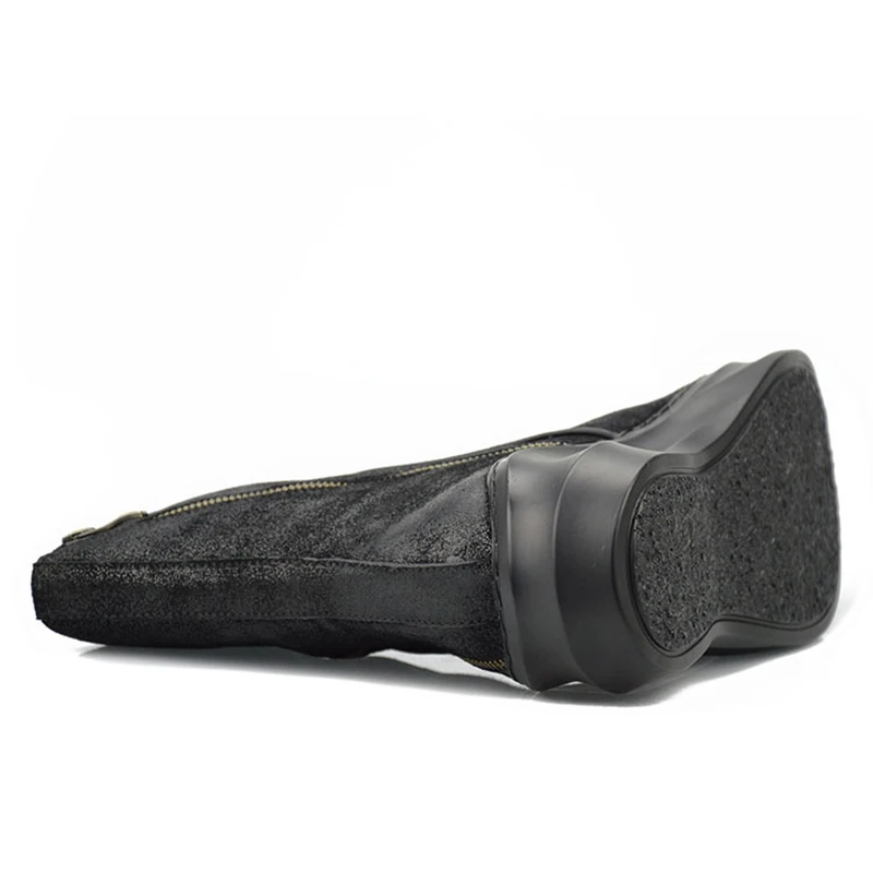 Ботинки из натуральной кожи брендовая модная мужская повседневная обувь