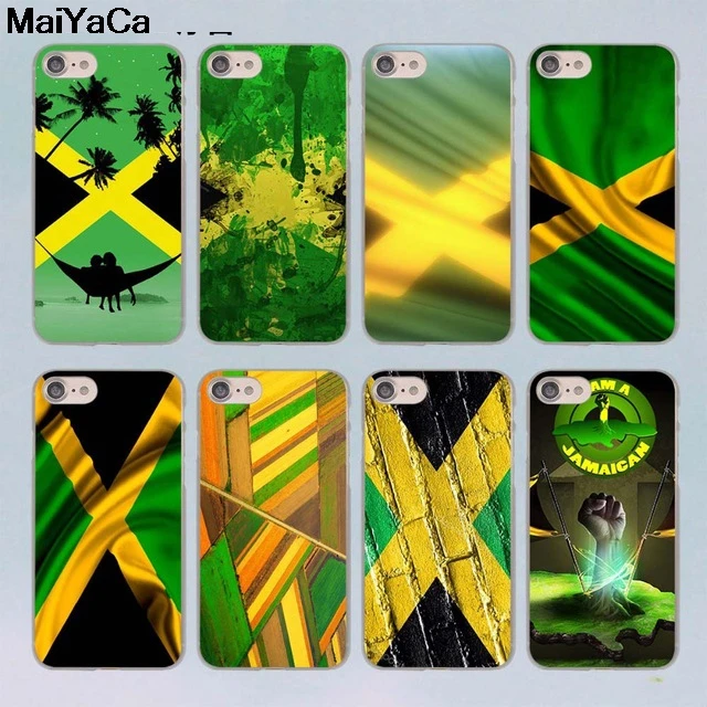 MaiYaCa Ретро ямайский Национальный флаг для iPhone 4S SE 5C 5S 6S 7 8 Plus X XR XS MAX чехлы телефонов