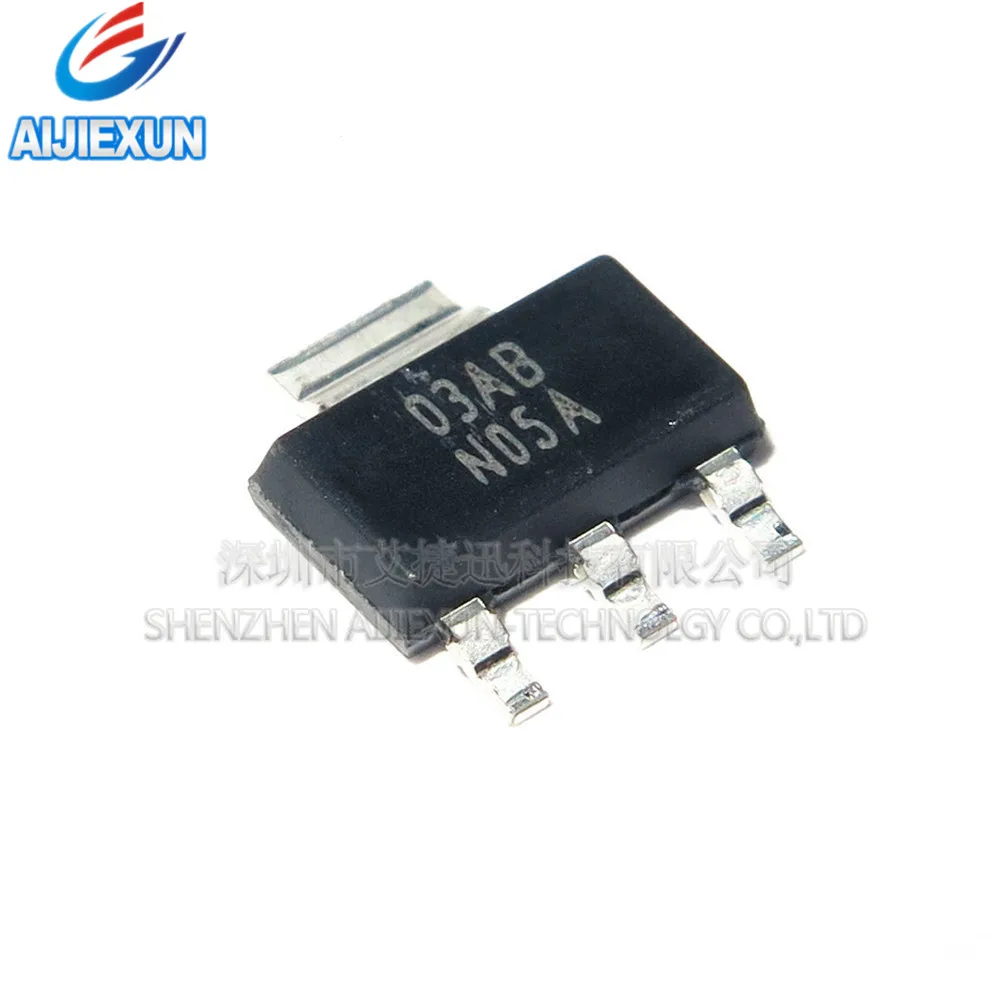 

10PCS LM1117MPX-3.3 SOT223-4 in stock New and original