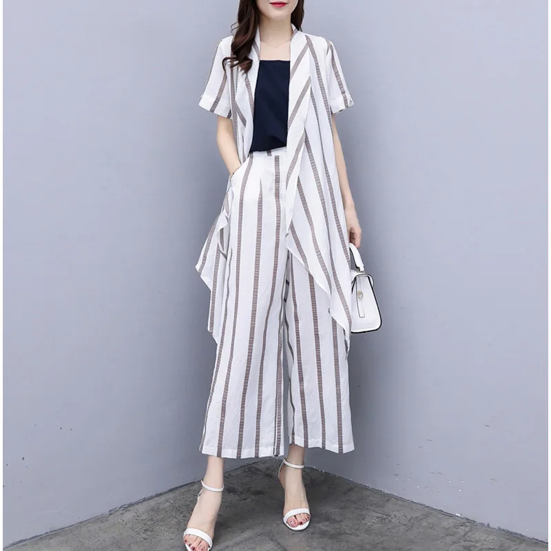 Женский модельный брючный костюм элегантный повседневный комплект из 2