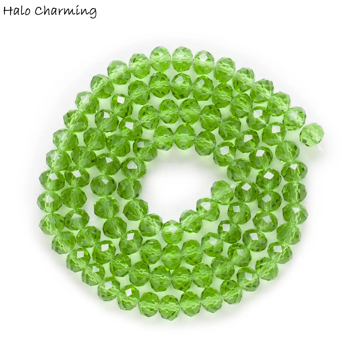 Бусины кварцевые граненые для изготовления ювелирных изделий ручной работы 4-8 мм