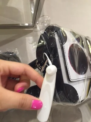 58Khz reusable security tag for retail store magnetic security tag eas with super wider detection range